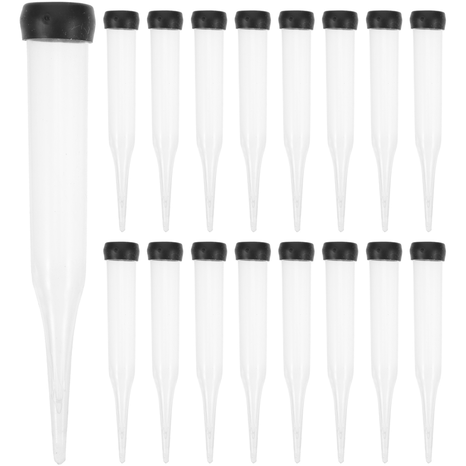 Supply For Florist - 50Pcs Fresh Flower Water Tubes Plastic