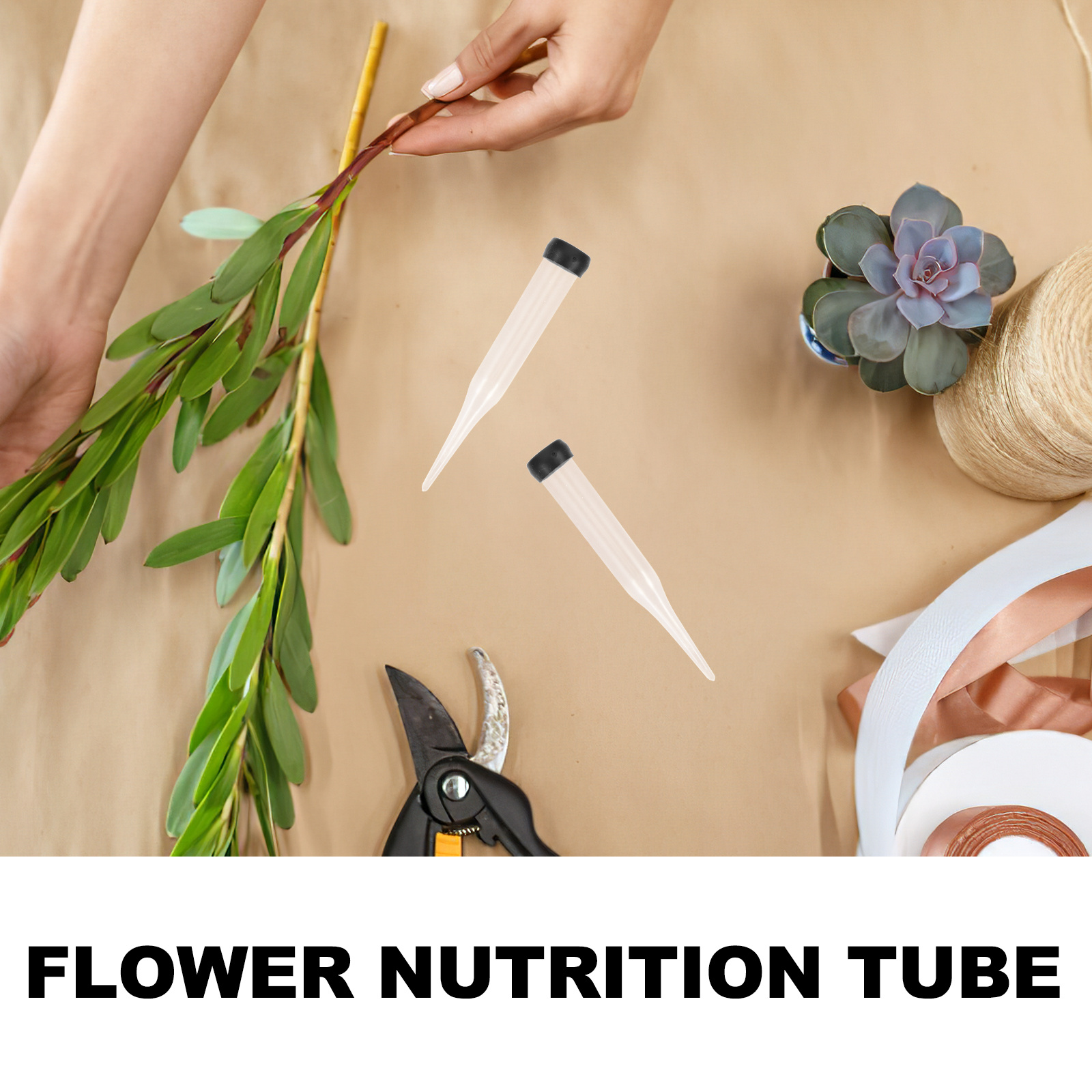50Pcs Fresh Flower Water Tubes - Supply For Florist recensie en prijs