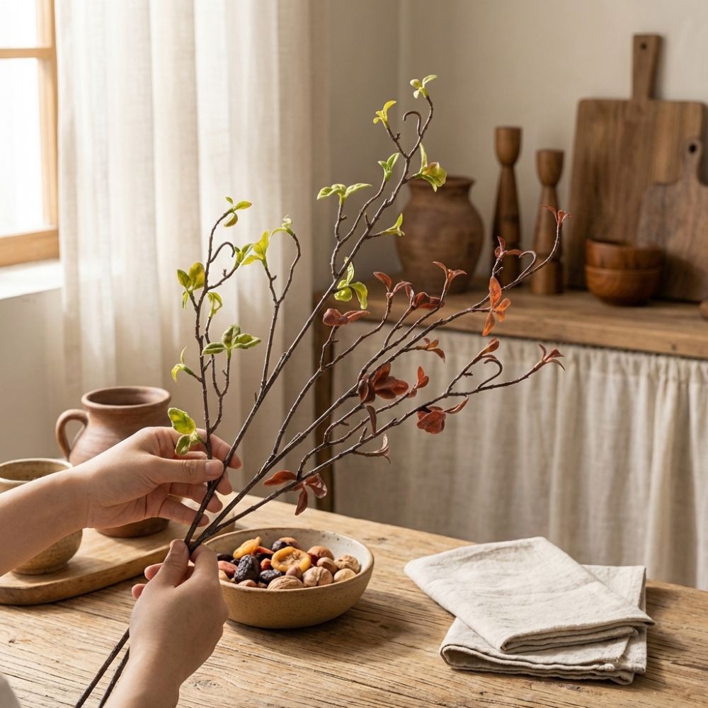 Real Touch Artificial Willow D - Branch Curly Willow recensie en prijs