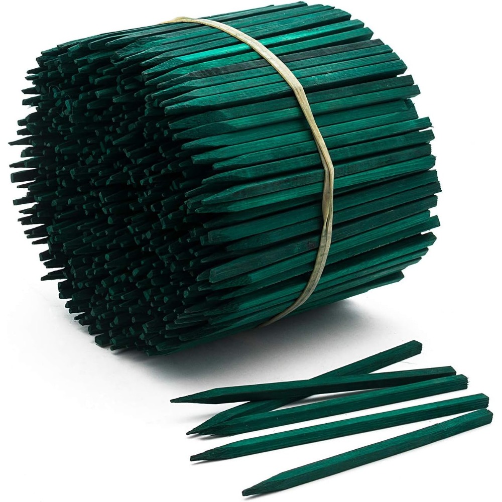 Green Wood Plant Stake, Floral - Floral Picks Wood recensie en prijs