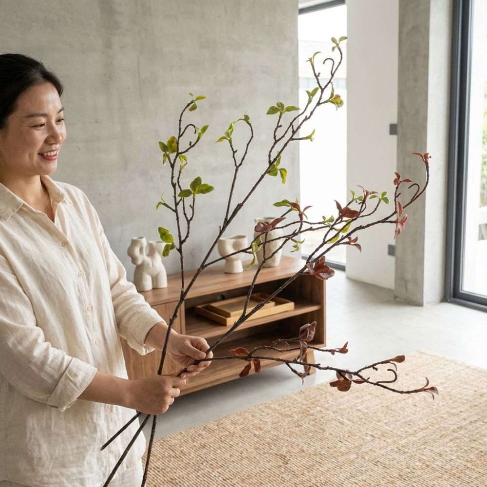 Real Touch Artificial Willow D - Branch Curly Willow recensie en prijs