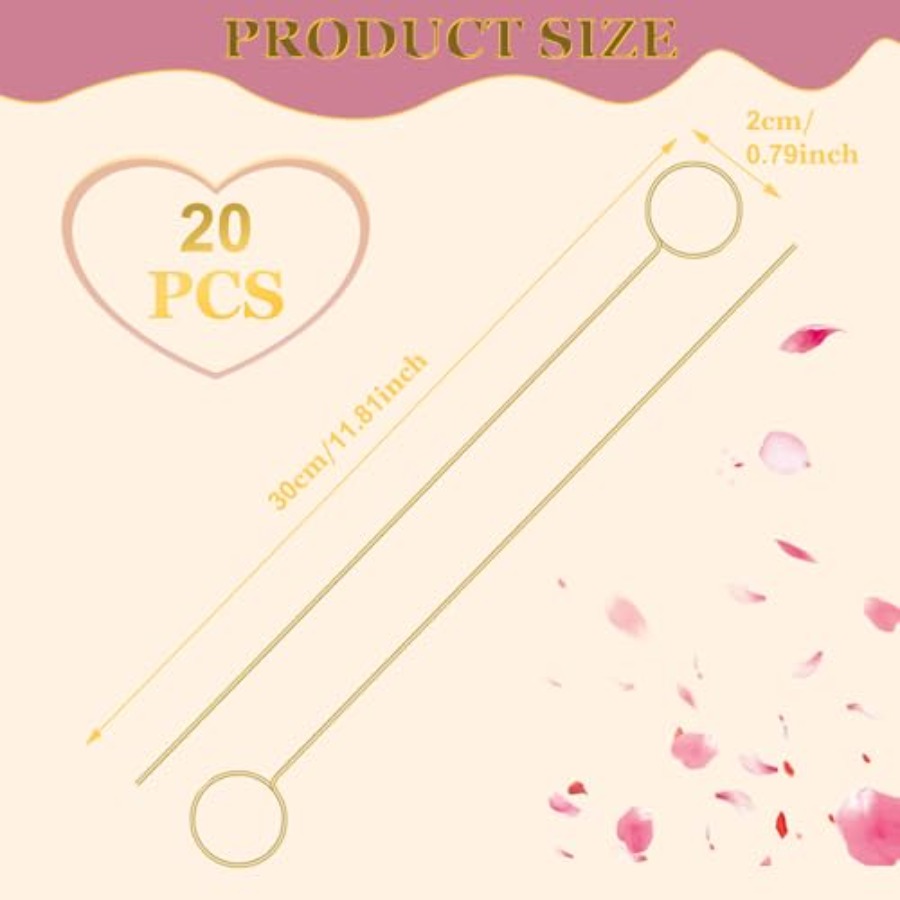 Floral Pick Card Holder, 20Pcs - Floral Picks Wood recensie en prijs